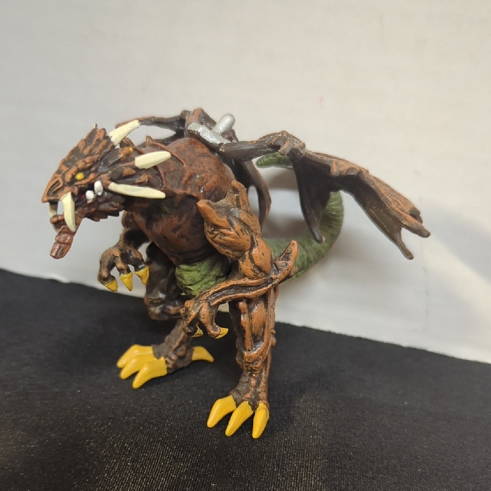 4/$20 Plasma Dragons Mega Bloks Series 1 Scauld Arbor Dragon Figure #9638